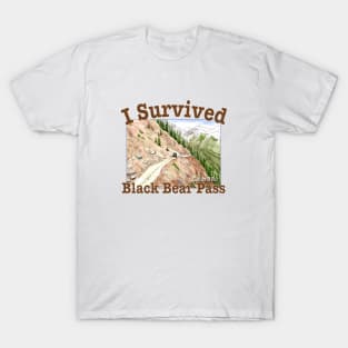 I Survived Black Bear Pass, Colorado T-Shirt